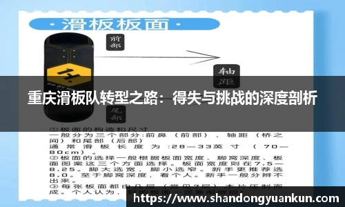 重庆滑板队转型之路：得失与挑战的深度剖析