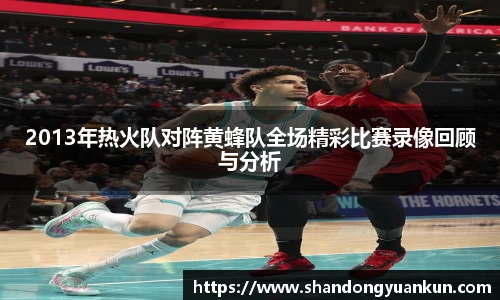 2013年热火队对阵黄蜂队全场精彩比赛录像回顾与分析