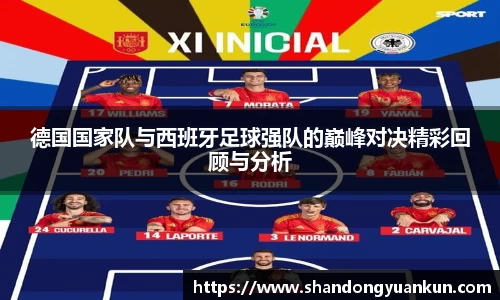 德国国家队与西班牙足球强队的巅峰对决精彩回顾与分析