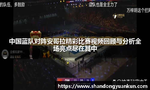 中国蓝队对阵安哥拉精彩比赛视频回顾与分析全场亮点尽在其中